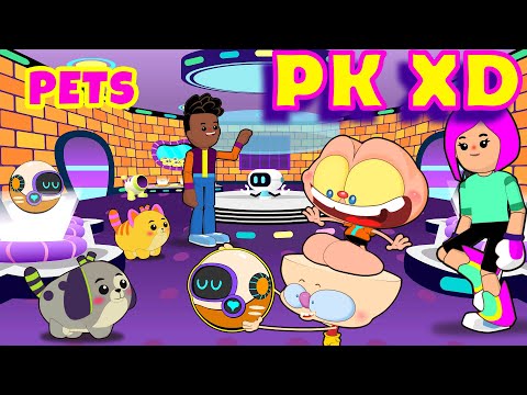 Mongo and Drongo and the Pets of PK XD - PK XD in Cartoon - parody of PK XD Pet Shop