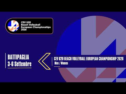 CEV U20 Beach Volleyball European Championship 2026 - Placement Matches - COURT 2