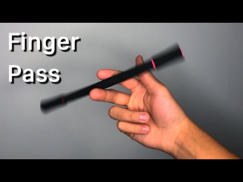 How to pen spin finger pass and reverse