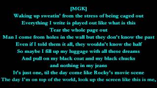 Invincible - Machine Gun Kelly feat. Ester Dean (Lyrics) HD