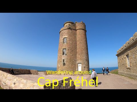 Wandering around Cap-Fréhel in Brittany France. Enjoying the fantastic views  from this peninsula.