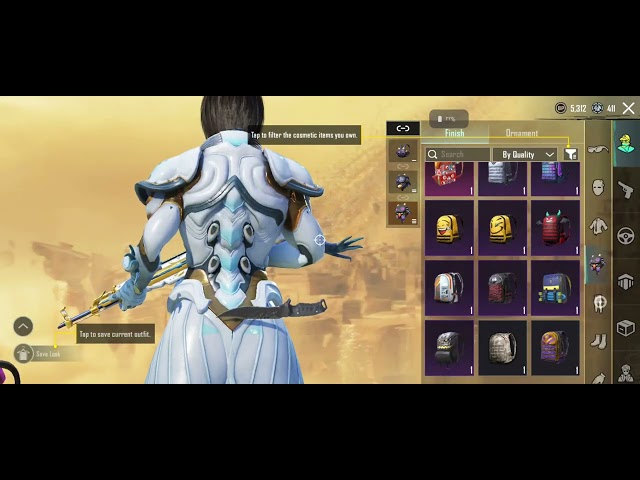 حساب ببجي كوري  كل مسح