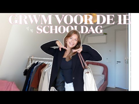 GRWM 🌸 FIRST DAY OF SCHOOL AT HBO 👜| Chaos & Real, Back to School 2025!