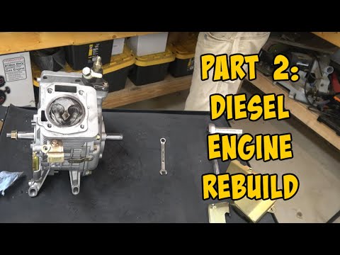 196CC Diesel Engine Rebuild Part 2: Reassembly and Specs.