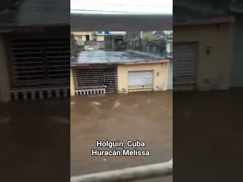 🔴AHORA MISMO Ciudad de Holguín, Cuba con el paso del Huracán Melissa #cuba #hurricanemelissa