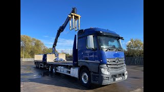 Mercedes-Benz ACTROS 2546 *EURO 6* 6X2 DRAWBAR OUTFIT BRICK GRAB – 2018 – AY18 open laadbak vrachtwagen te koop - Foto 4 | Autoline NL Mercedes-Benz ACTROS 2546 *EURO 6* 6X2 DRAWBAR OUTFIT BRICK GRAB – 2018 – AY18 open laadbak vrachtwagen | Foto 4 - Autoline