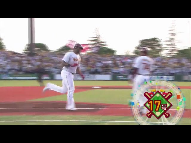 【1回裏】イーグルス・ペゲーロの先制ホームラン!! 2017/6/28 E-Bs