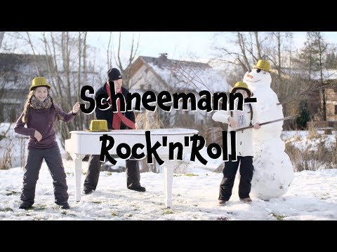 Schneemann-Rock'n'Roll
