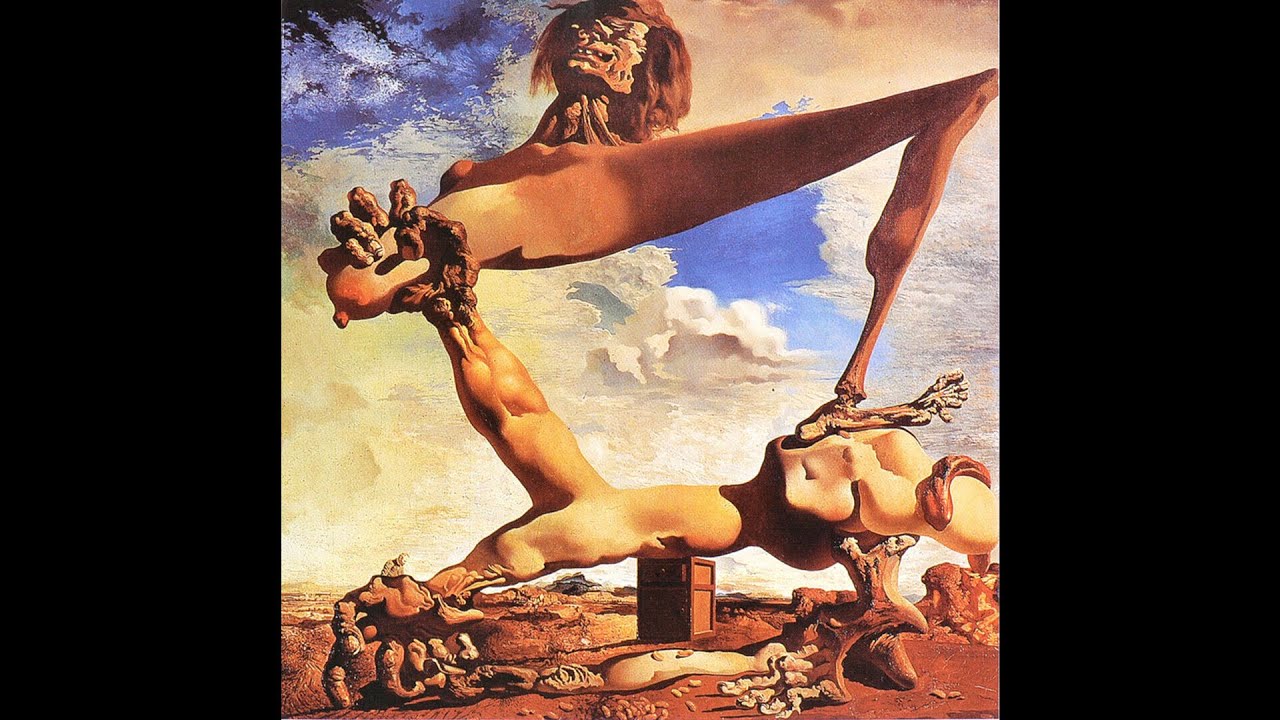 Dalí - Construcción blanda con judíaa cocidas. Premonición de la guerra civil