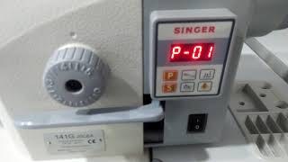 How to increase Speed Singer 141G Industrial sewing machine