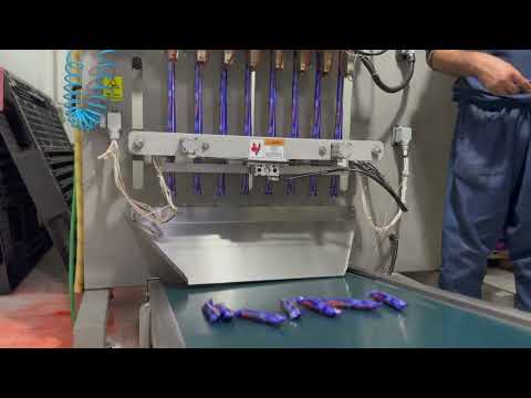 8-Lined Ice Pop Packaging Machine | High-Speed, High-Capacity -  8 Hatlı Meybuz Paketleme Makinesi