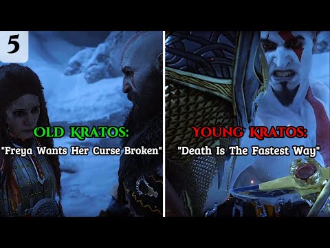 Kratos ayuda a Freya a romper su maldición - God of War Ragnarök (Episodio 5)