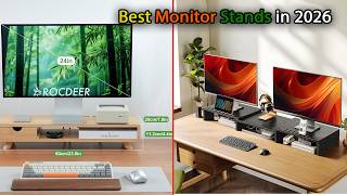 Top 5 Best Monitor Stands 2026 | Ergonomic Desk Setup Upgrad