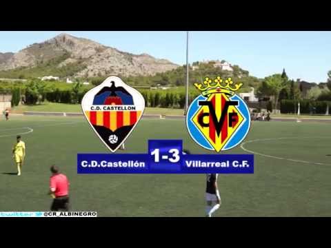 Resumen del partido: Cadete"A" C.D.Castellón 1-3 Villarreal C.F. (3/05/14) Liga Autonómica Cadete