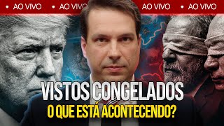 TRUMP CONGELOU OS VISTOS PARA BRASILEIROS: ENTENDA O QUE ESTÁ ACONTECENDO