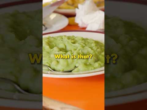 American tries Mushy Peas for the first time!