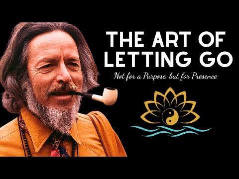 Alan Watts on MEDITATION | The ART of LETTING GO — Not for a Purpose, but for Presence