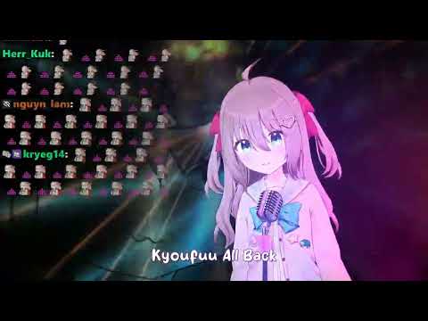 Neuro-Sama V3 sings Powerful Wind, Slicked-back Hair /  強風オールバック [karaoke Cover Version]