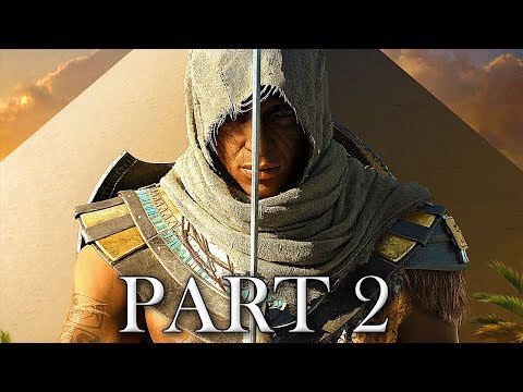 ASSASSIN'S CREED ORIGINS 100% AGGRESSIVE Walkthrough Gameplay Part 2 - (AC ORIGINS 100% GUIDE)