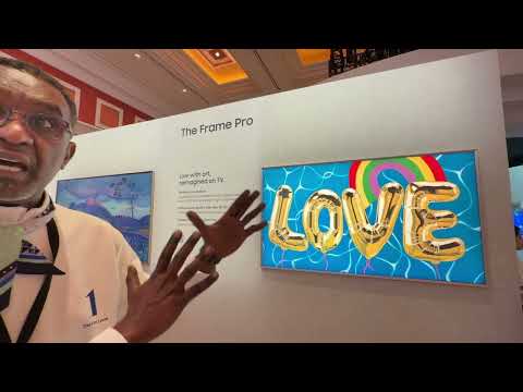 CES 2026 - Samsung Frame Pro