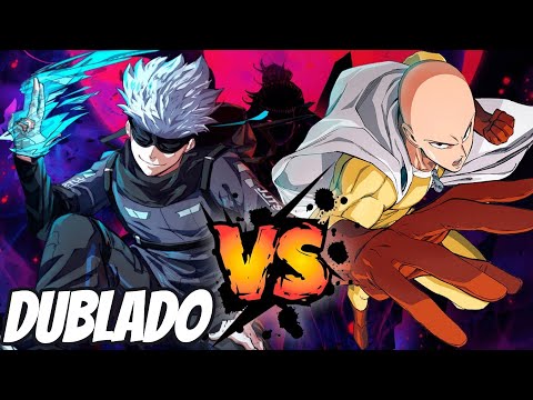 GOJO VS SAITAMA - DUBLADO!!