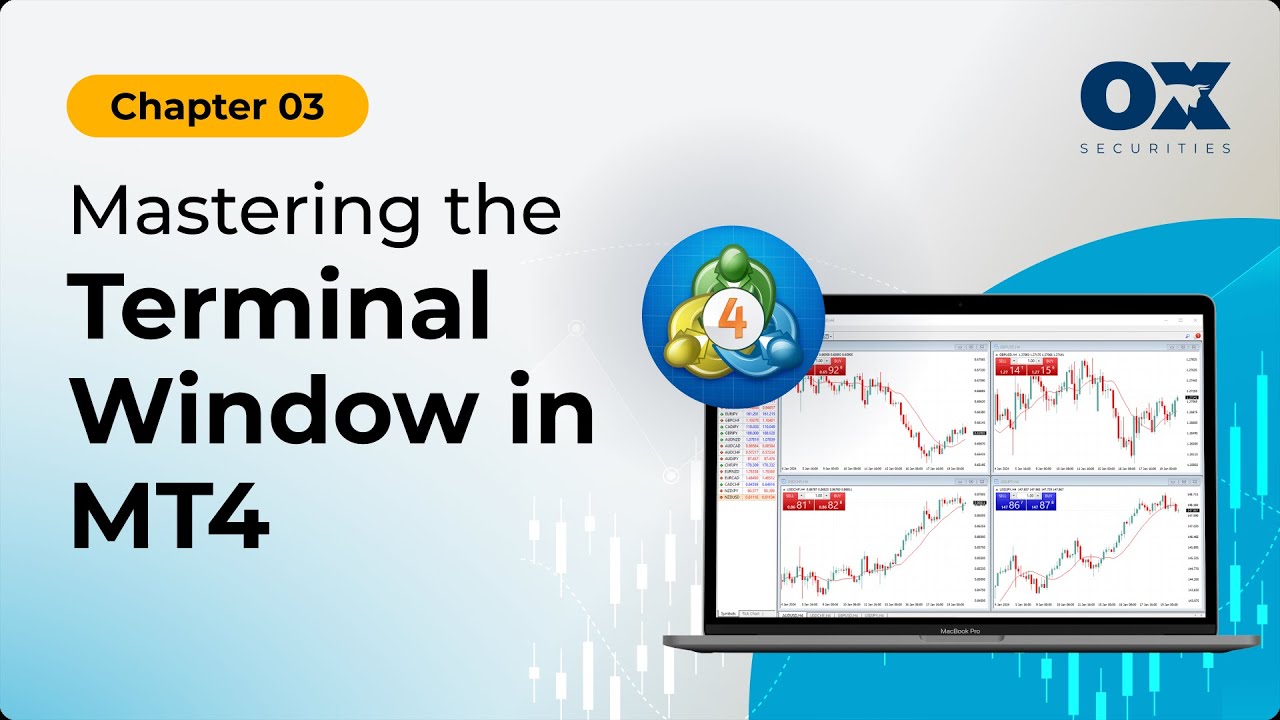 Chapter 3 - Terminal Window Basics - MT4