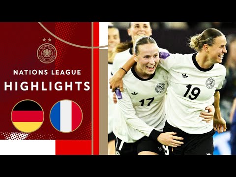 Bühl's Golden Goal | Germany vs. France 1-0 | Highlights | Nations League Semifinal First Leg
