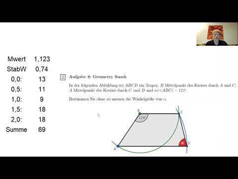 Mathematische Probleme - 10 - Winkel im Trapez