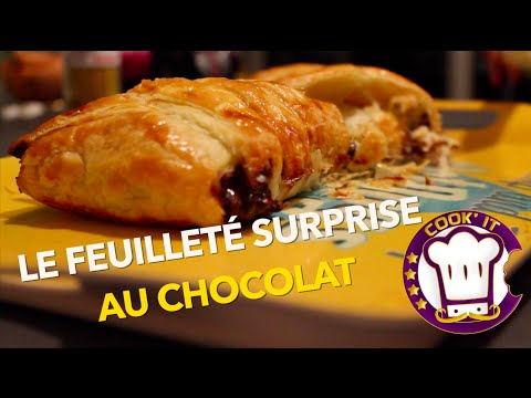 Les Recettes de Cookit #1 Dessert: Le feuilleté surprise au chocolat