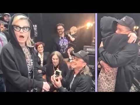 Kelly Osbourne Gets Engaged Backstage at Dad Ozzy's Final Concert