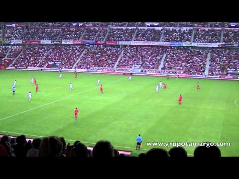 Alex Barrera, debut en el Molinón (Sporting-Genoa)