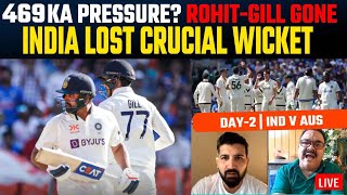 India lost crucial wicket after Australia make 469