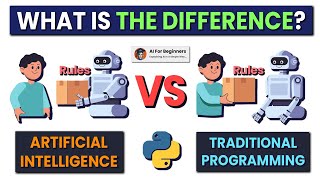 How is Artificial Intelligence different from Traditional Programming?