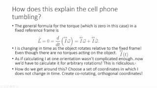 The Physics of Flipping a Cell Phone: Euler's Equations and the Intermediate Axis Theorem