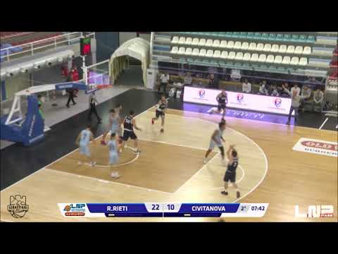 Real Sebastiani Rieti-Virtus Civitanova 85-35, gli highlights
