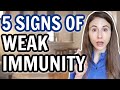 5 SIGNS OF A WEAK IMMUNE SYSTEM // DERMATOLOGIST @DrDrayzday