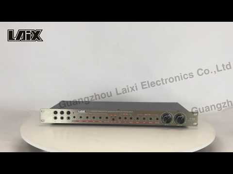 laix audio，K-10 professional sound system audio mixer processor