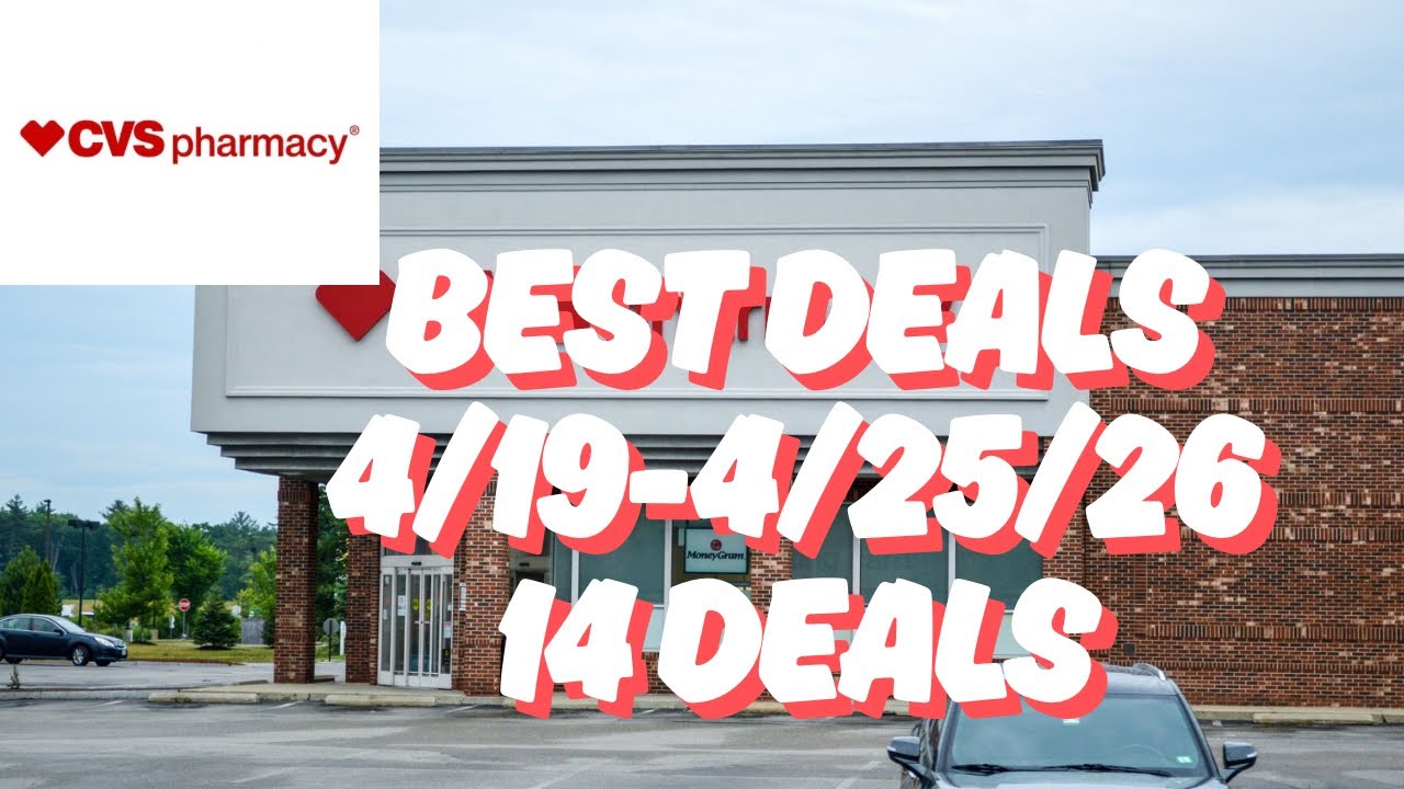 CVS Best Deals - Lots Of $1 & $2 Items - 4/19-4/25/26 - CVS Couponing This Week