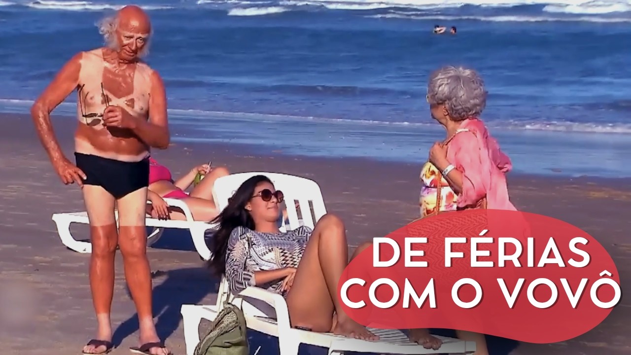FÉRIAS ANIMADAS COM OS VELHINHOS | CÂMERAS ESCONDIDAS