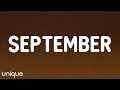Earth, Wind & Fire - September (Lyrics)