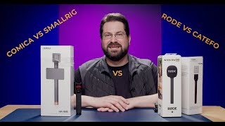 Rode Wireless Go Mic Handles- Comica vs SmallRig vs Rode vs CaTeFo