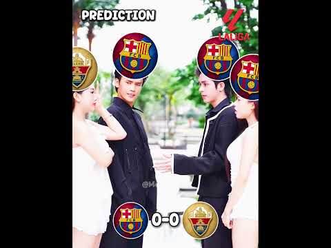 Barcelona vs Elche Prediction 😲 #worldcup #usa