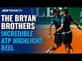 Bryan Brothers Incredible ATP Highlight Reel!