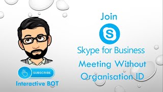 Join Skype for Business meeting as Guest | Without Organisation ID