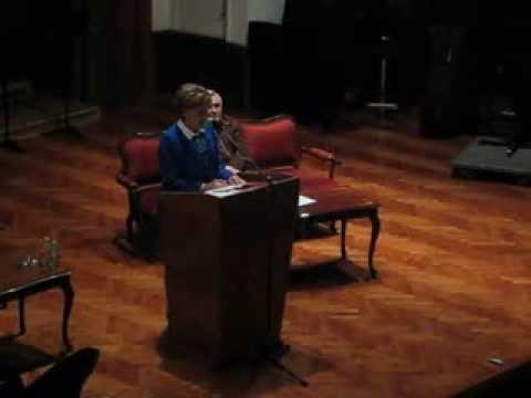 S.Milković - unuka patrijarha Pavla na duhovnoj tribini "Da nam reči budu blage a dokazi jaki"