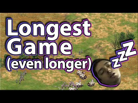 The Longest Game of AoE2 (It's Even Longer)
