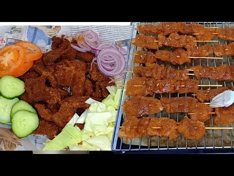 how to make the best Nigerian beef Suya |  Nigerian street food  #nigeria #recipe #nigeriansuya