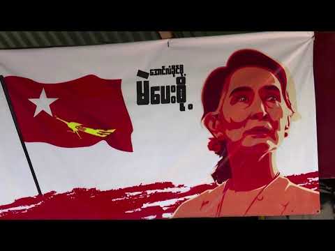 緬甸互聯網關閉，數千人抗議 (Internet shut down in Myanmar as thousands protest)
