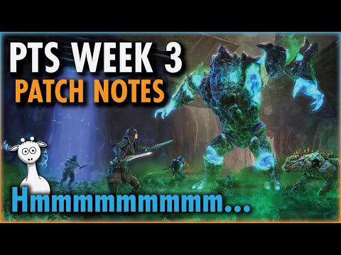 Not sure how to feel at this point… PTS Week 3 Patch Notes | Lost Depths DLC | ESO