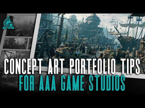 Concept Art Portfolio Tips For AAA Game Studios